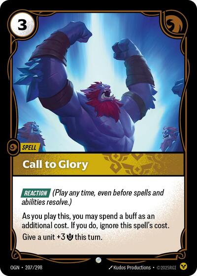 Call to Glory - Front