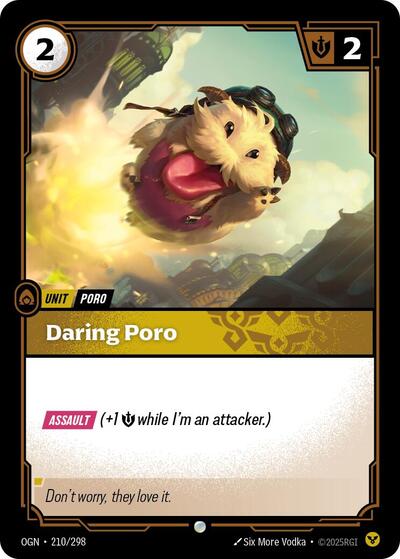 Daring Poro - Front