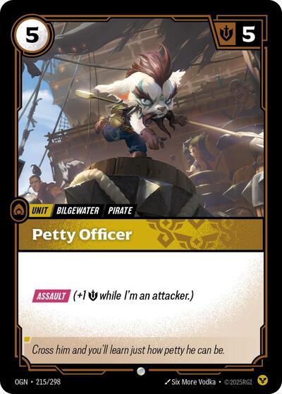 Petty Officer - Front