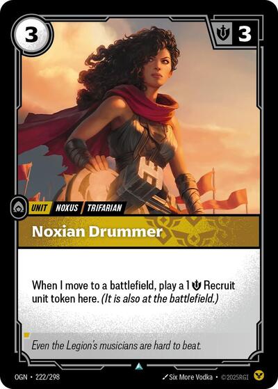 Noxian Drummer - Front