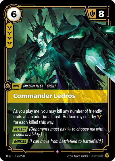 Commander Ledros - Front