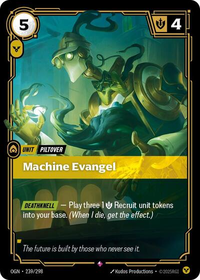 Machine Evangel - Front