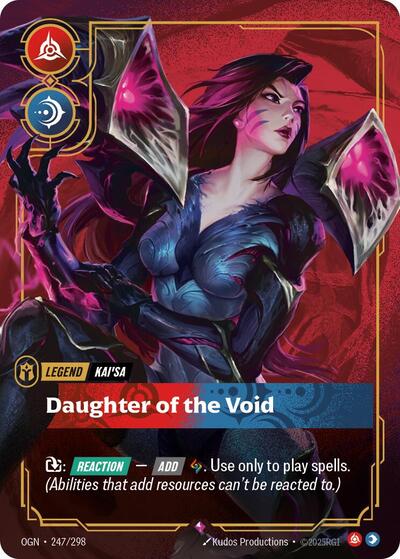 Kai'Sa - Daughter of the Void - Front