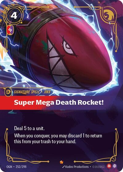 Super Mega Death Rocket! - Front
