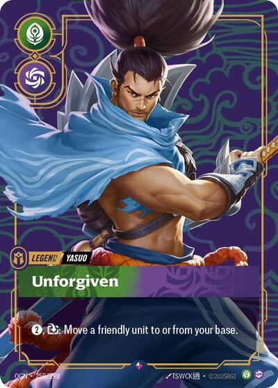 Yasuo - Unforgiven - Front