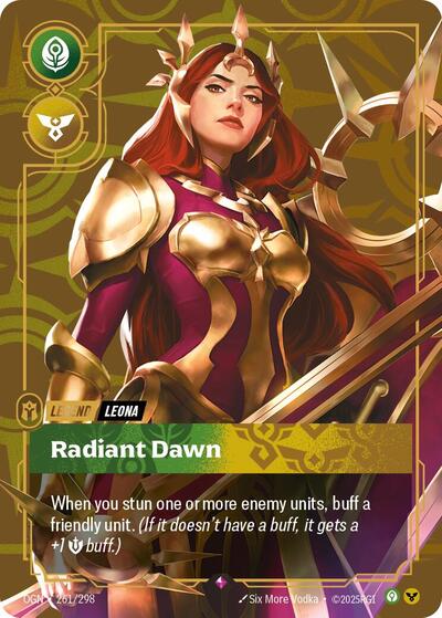 Leona - Radiant Dawn - Front