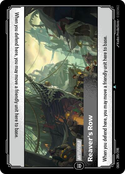 Reaver's Row - Front