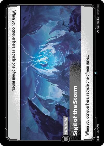 Sigil of the Storm - Front