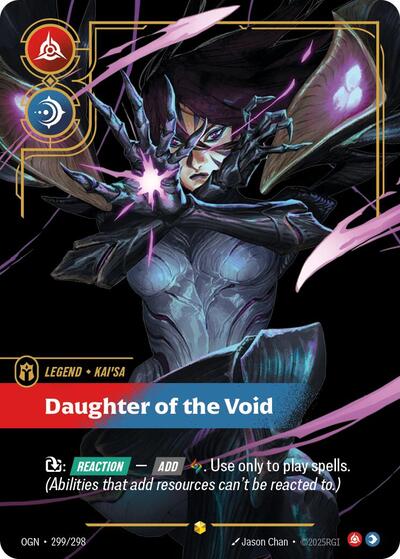 Kai'Sa, Daughter of the Void (Overnumbered) - Front