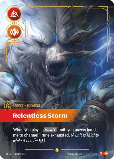 Volibear - Relentless Storm (Overnumbered) - Front