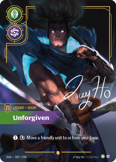 Yasuo - Unforgiven (Signature) - Front
