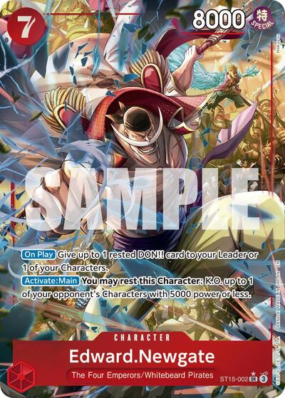 Edward.Newgate - ST15-002 (Alternate Art) - Front