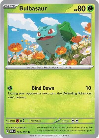 Bulbasaur - 001/132 - Front