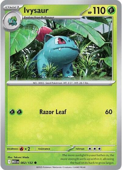Ivysaur - 002/132 - Front
