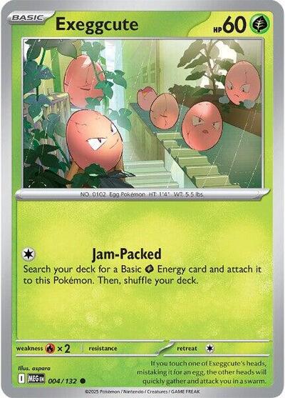 Exeggcute - Front