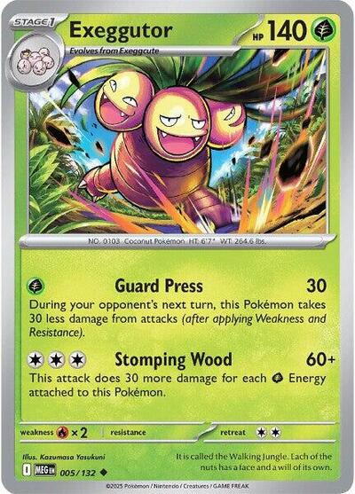 Exeggutor - 005/132 - Front