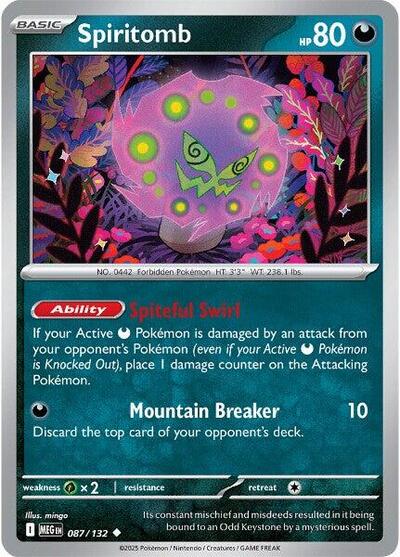 Spiritomb - 087/132 - Front