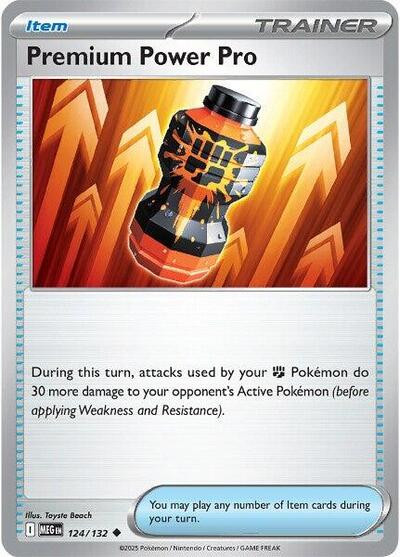 Premium Power Pro - 124/132 - Front