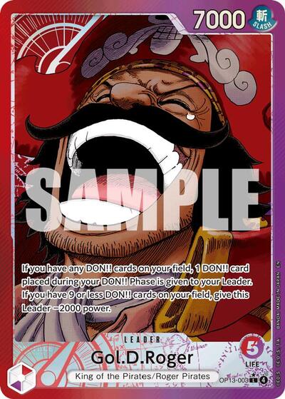 Gol.D.Roger (003) (Alternate Art) - Front