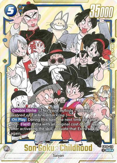 Son Goku : Childhood - FB06-119 (Alternate Art) - Front