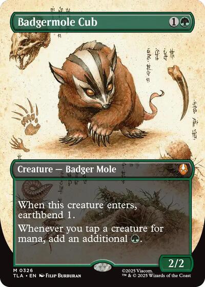Badgermole Cub (Borderless) - Front