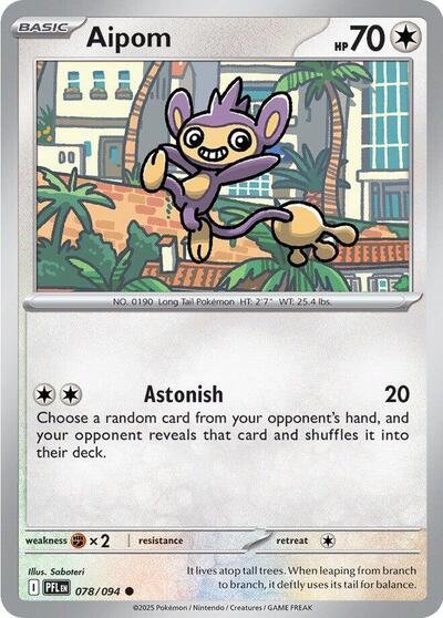 Aipom - Front