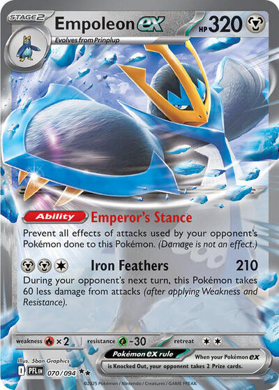 Empoleon ex - 070/094 - Front