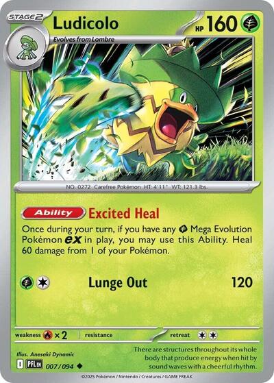 Ludicolo - 007/094 - Front