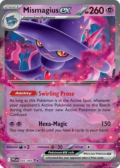 Mismagius ex - 036/094 - Front