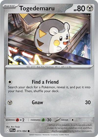 Togedemaru - 073/094 - Front