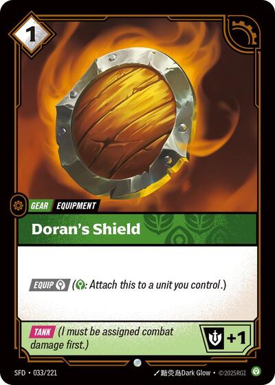 Doran's Shield - Front