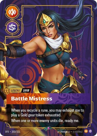Sivir - Battle Mistress - Front