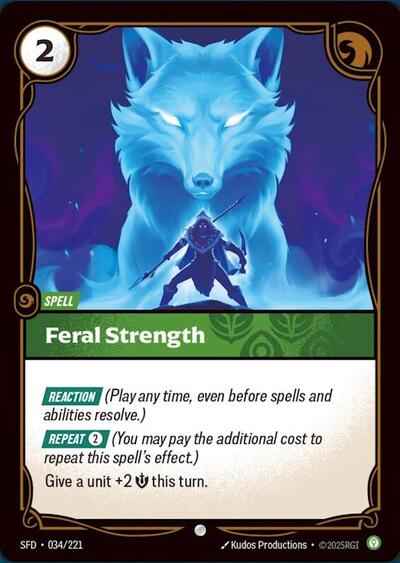 Feral Strength - Front