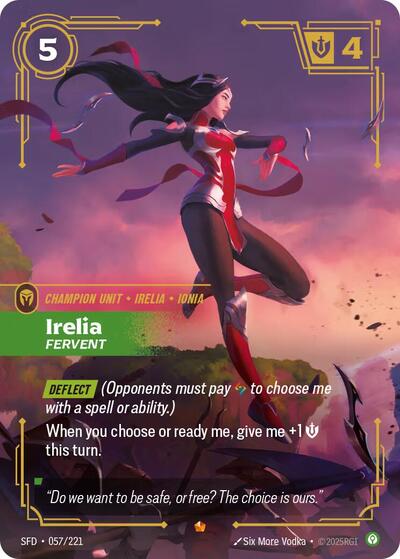 Irelia - Fervent - Front