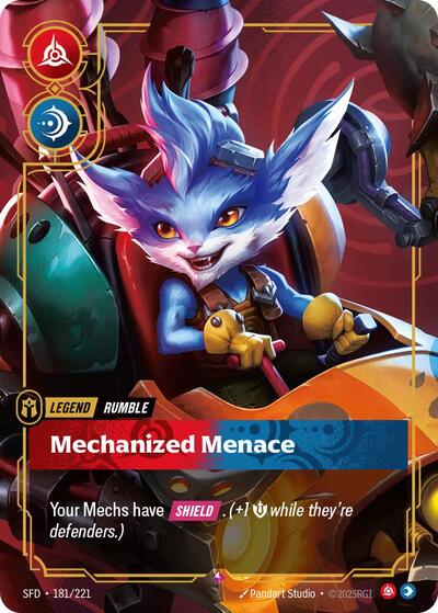 Rumble - Mechanized Menace - Front