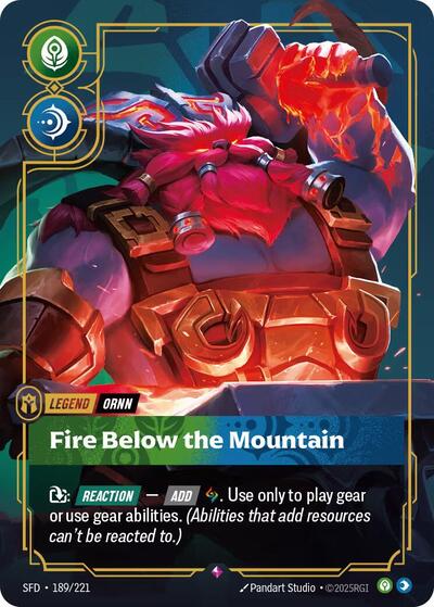 Ornn - Fire Below the Mountain - Front