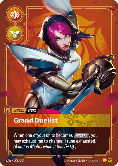 Fiora - Grand Duelist - Front