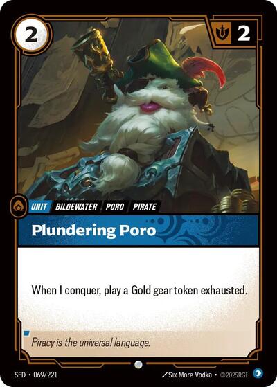Plundering Poro - Front