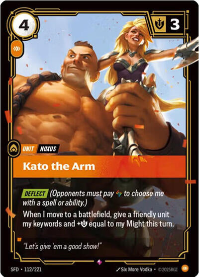 Kato the Arm - Front