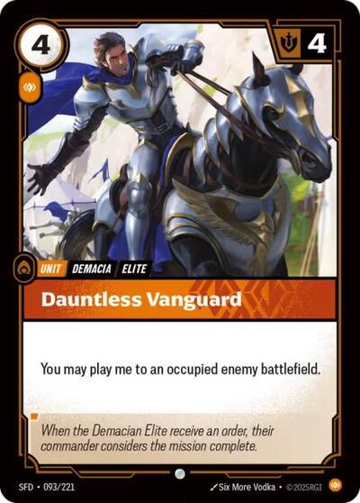 Dauntless Vanguard - Front