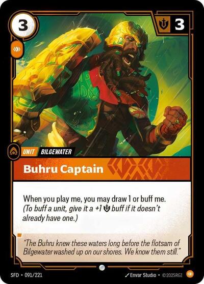 Buhru Captain - Front