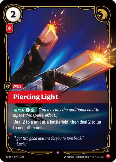Piercing Light - Front