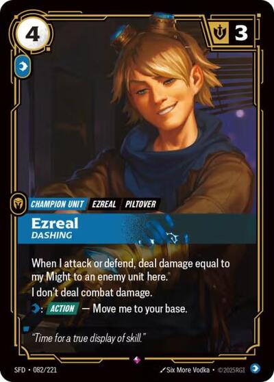 Ezreal - Dashing - Front