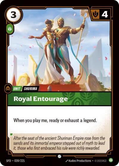 Royal Entourage - Front