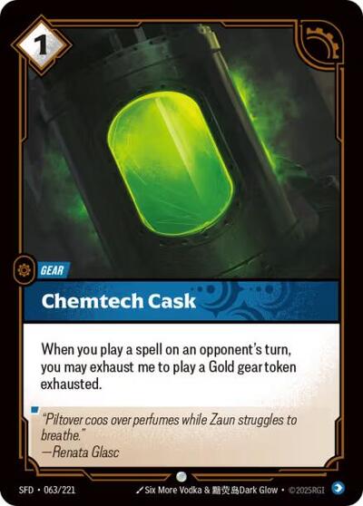 Chemtech Cask - Front