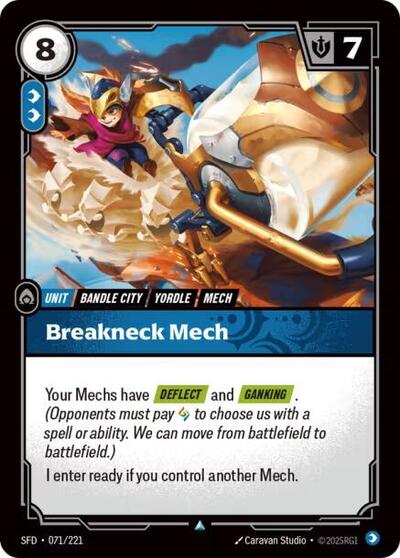 Breakneck Mech - Front