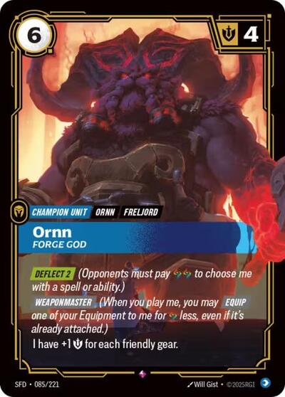 Ornn - Forge God - Front