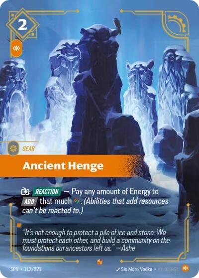 Ancient Henge - Front