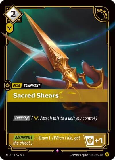 Sacred Shears - Front