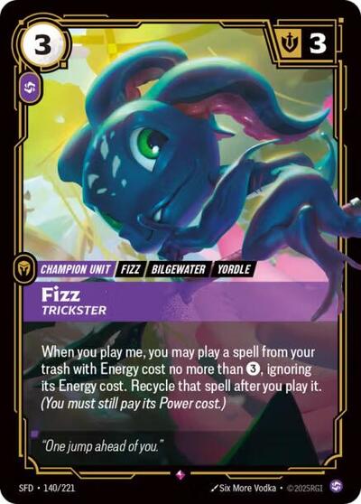 Fizz - Trickster - Front